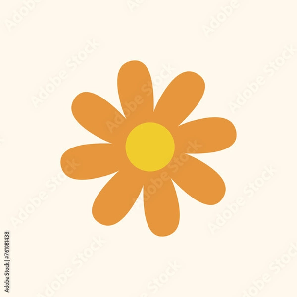 Obraz Hand drawn leaves autumn flat design
illustration vector element