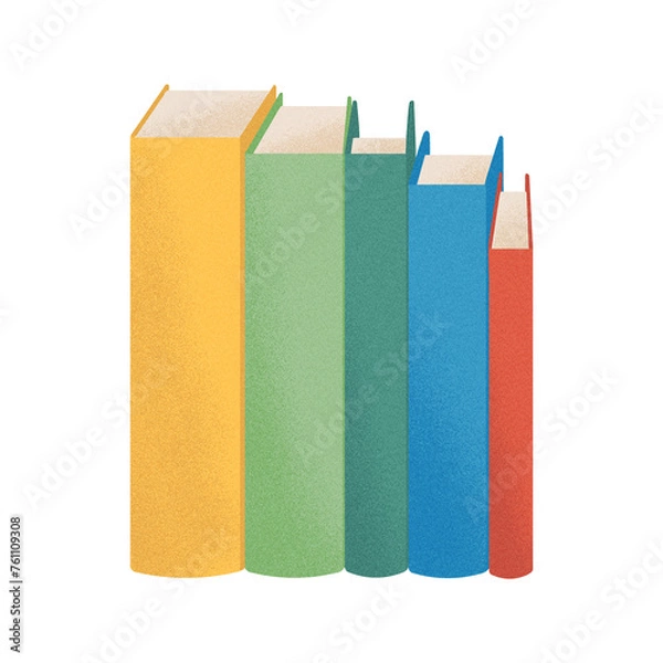 Obraz 플랫한 책 일러스트