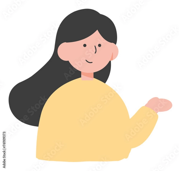 Obraz 귀여운 대학생 일러스트