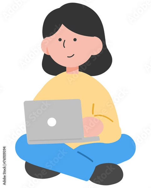 Obraz 귀여운 대학생 일러스트