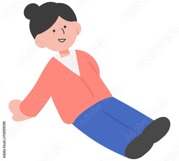 Obraz 귀여운 대학생 일러스트