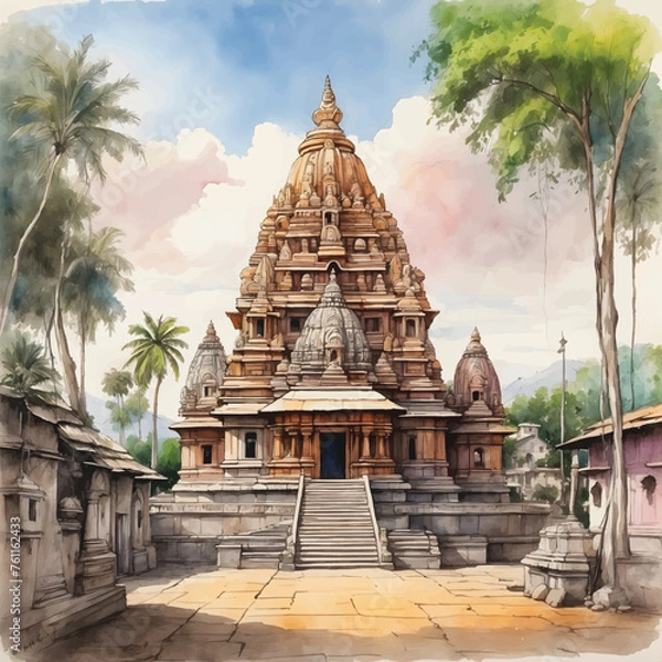 Obraz Old Historic Temple 