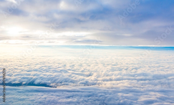 Fototapeta Cloud in blue sky