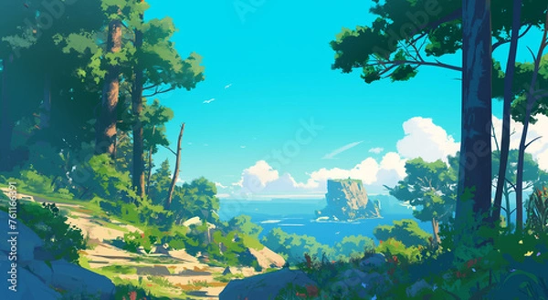 Obraz 풍경 에니메이션