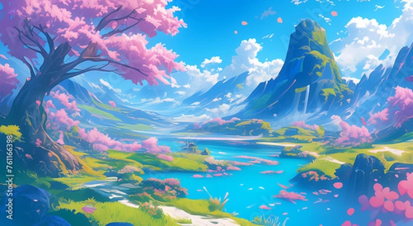 Obraz 풍경 에니메이션