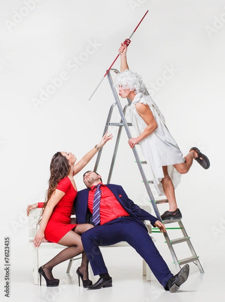 Obraz Cupid, arrow, love