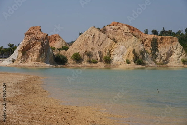 Obraz lake and mountains