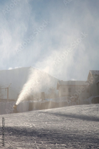 Fototapeta Snow machine