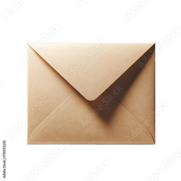 Fototapeta Envelope on Transparent Background