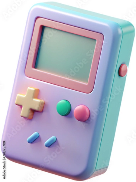 Obraz game-boy-pastel--from-the-90-s---aesthetic
