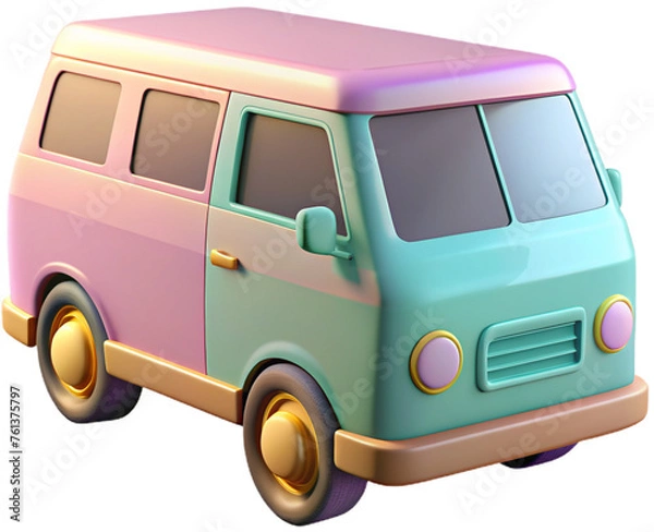 Obraz van-van-pastel--from-the-90-s---aesthetic