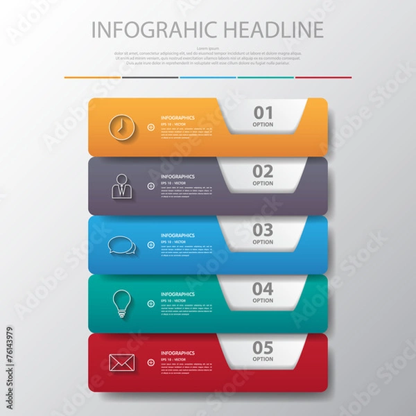 Fototapeta Szablon projektowania Banery. Vektor/ilustracja.