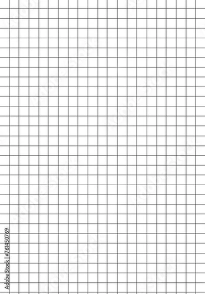 Fototapeta A large square grid on a white background. Square grid