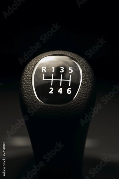 Fototapeta gear shift