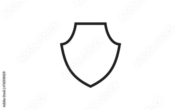 Fototapeta Shield Logo Vector