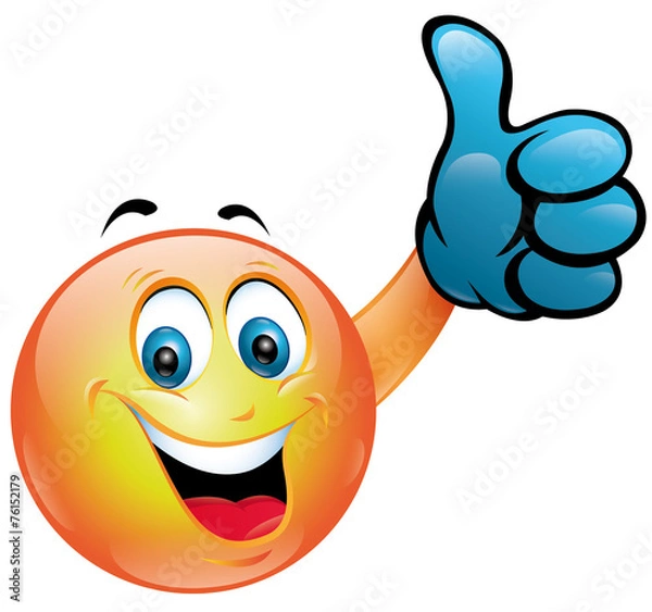 Obraz WZROST KCIUKU SMILEY