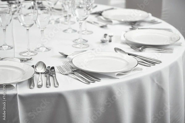 Obraz Restauracja Setate Table