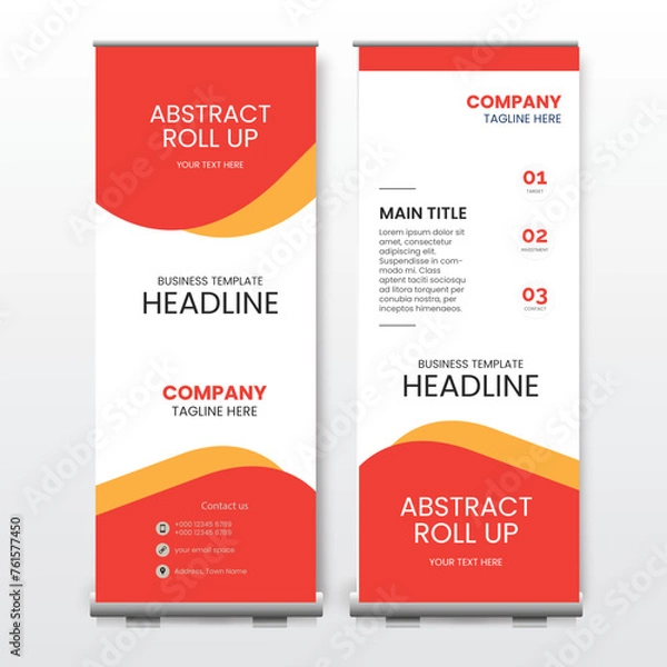 Obraz Stand Banner Design 