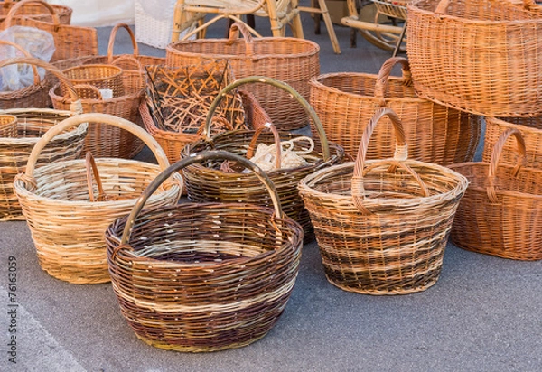 Obraz Wicker baskets