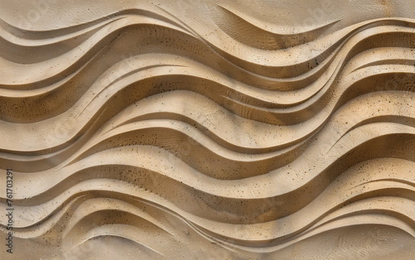 Obraz wavy golden and texture background 01