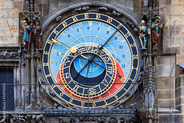 Fototapeta Prague Astronomical Clock (Orloj) in the Old Town of Prague