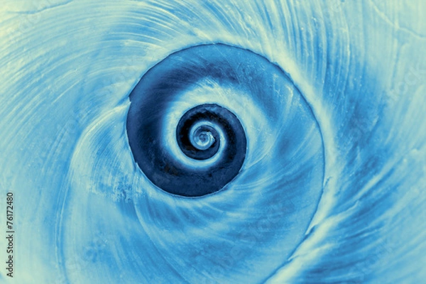 Fototapeta Blue spiral