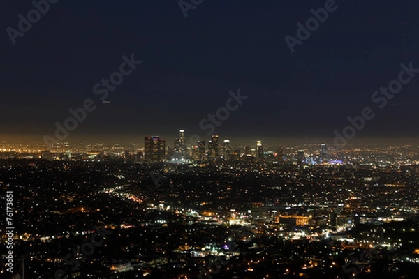 Obraz Los Angeles vom Griffith Observatory