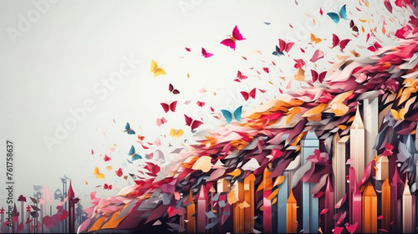 Obraz abstract colorful background