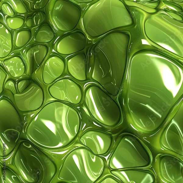 Obraz Seamless alien skin texture. Monster skin seamless texture. Organic seamless texture. Green organic texture.	