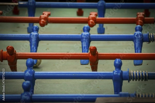 Obraz metegol azul y rojo