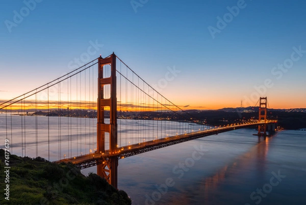 Obraz Golden Gate Bridge at Dawn