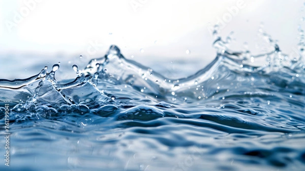 Fototapeta Ocean background, water wallpaper