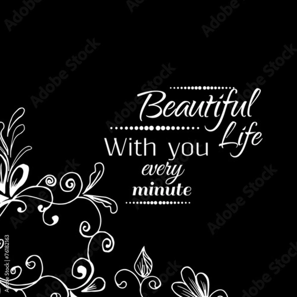 Obraz Floral ornate pattern