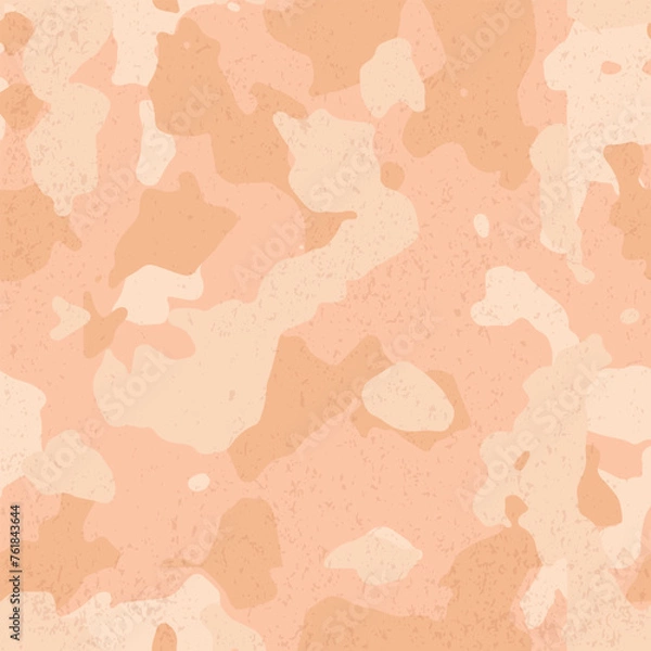 Obraz Seamless pink distressed grunge military fashion camo pattern vector