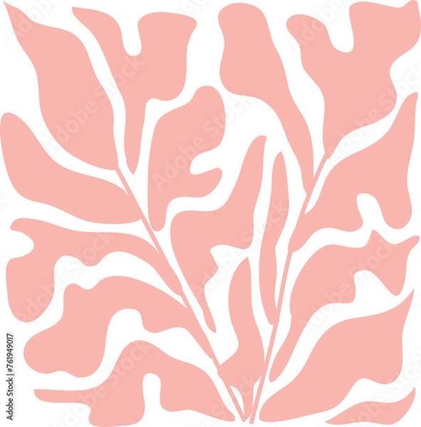 Fototapeta Distorted Flower Illustration