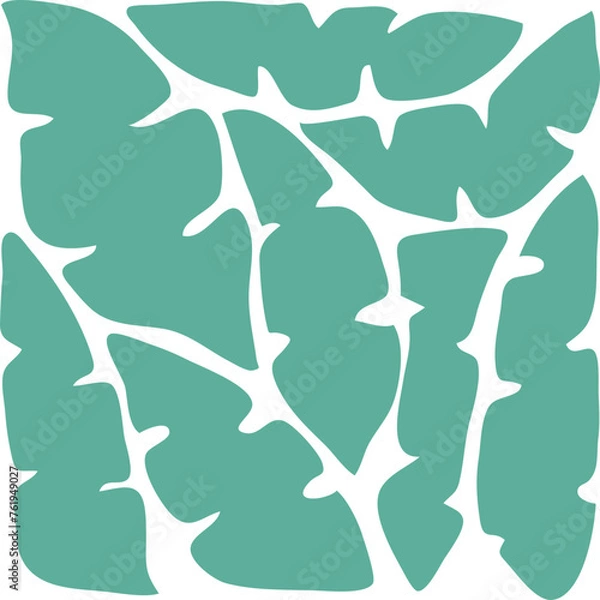 Fototapeta Distorted Flower Illustration