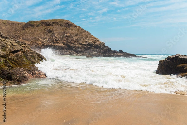 Fototapeta Playa virgen Mermejita, Oaxaca