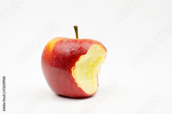 Fototapeta bitten apple