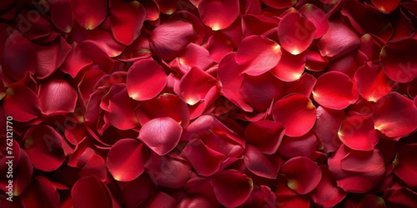 Obraz red rose on dark background, banner