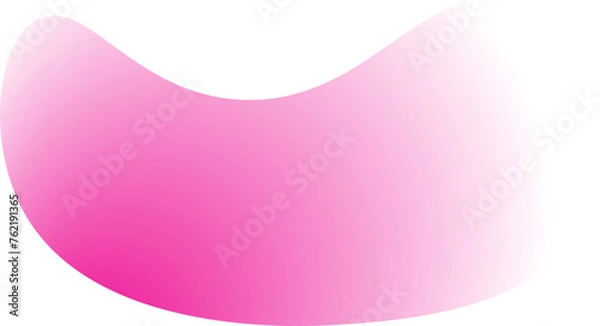 Fototapeta Pink  Transparent Shape 