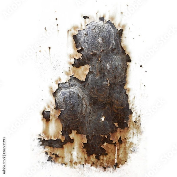 Fototapeta Rustic Elegance: Captivating Oxide Stain Texture - High Quality 