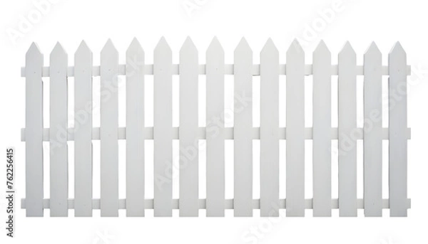 Fototapeta fence isolated on transparent background
