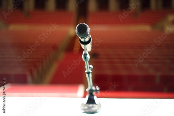 Fototapeta Microphone