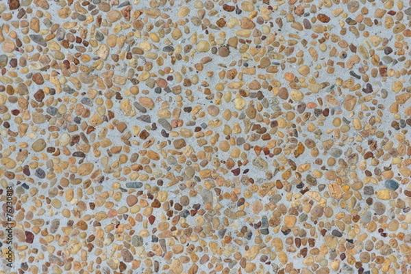 Fototapeta exposed aggregate finish