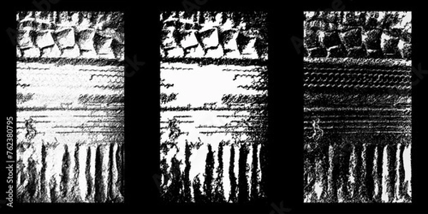 Obraz Cool vintage wrinkled texture vector