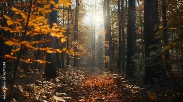 Fototapeta 森林・昼