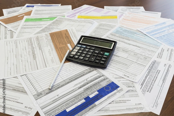 Obraz Rozliczenia podatku rocznego PIT, uniwersalny