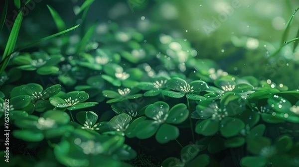 Fototapeta Mega Clover Wallpaper