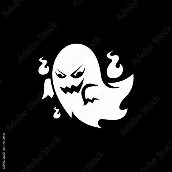 Obraz Ghost Logo Template