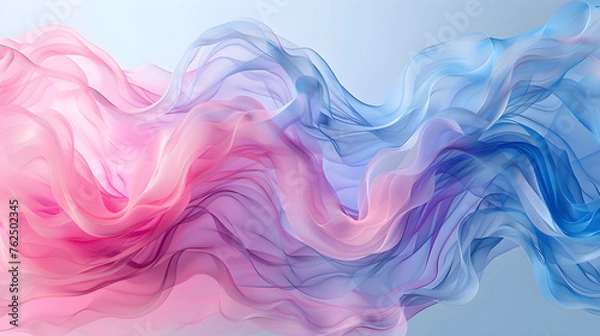 Fototapeta abstract line background blue pink